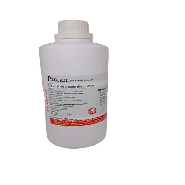 Septodont parcan sodium hypochlorite solution