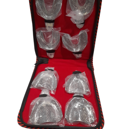 Edentulous perforated gdc impression trays