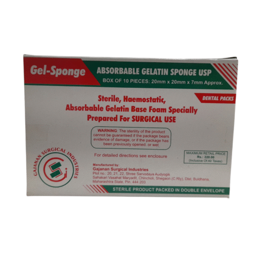 Gel-Sponge Absorbable Gelatin Sponge USP